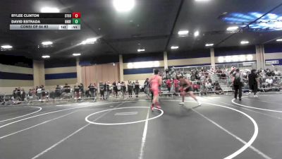 157 lbs Consi Of 64 #2 - Rylee Clinton, Stout Wr Ac vs David Estrada, Underground Training Facility