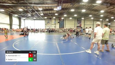 119 lbs Rr Rnd 3 - Kaleb Komisarski, Ragin Raisins Catawba vs Stetson Gabel, POWA