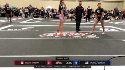 Alexia Nandan vs Raquel Herrera 2025 ADCC Orlando Open/Youth Trials
