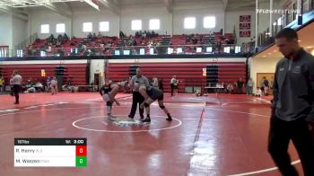 197 lbs Consolation - River Henry, Old Dominion vs Mike Waszen, Franklin & Marshall