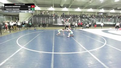 100 lbs Semis - Malachi Burnham, Team Idaho Wrestling Club vs Rocco Valvano, ISI Wrestling Club