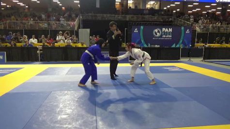 Jasmine Marguerite Ruediger vs Hadeeja Mammadova 2025 Pan Kids Jiu-Jitsu IBJJF Championship