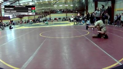 120 lbs Cons. Round 2 - Rudy Rojas, Broken Arrow vs Nico Emili, Bethlehem Catholic