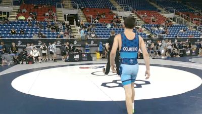 113 lbs Champ. Rd Of 128 - Angelo Parker, Illinois vs Killian Coluccio, New Jersey