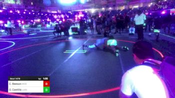 95 lbs Quarterfinal - Cyler Beeson, Middleton Wrestling Club vs Octavio Castillo, Juggernaut WC