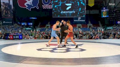 132 lbs Champ. Rd Of 32 - Reza Massjouni, VA vs Hadyn Strittmatter, PA