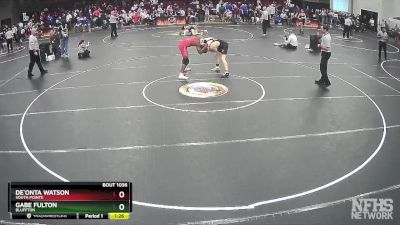 4A 157 lbs Quarterfinal - De`Onta Watson, South Pointe vs Gabe Fulton, Bluffton