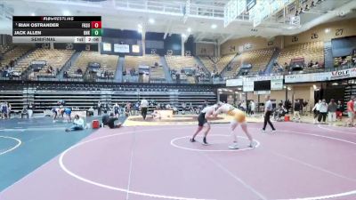 285 lbs Semifinal - Riah Ostrander, Fort Hays State vs Jack Allen, Nebraska-Kearney