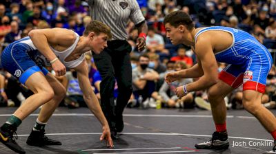 132 lbs Final - Nic Bouzakis, PA vs Chance Lamer, OR