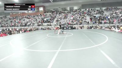 50 kg Quarters - Morgan Turner, All I See Is Gold Academy/ Titan Mercury Wrestling Club vs Rianne Murphy, Iowa Womens Wrestling Club