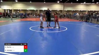 80 lbs Prelims - Ariana Davila, Florida vs Sophia Holmes, New Jersey