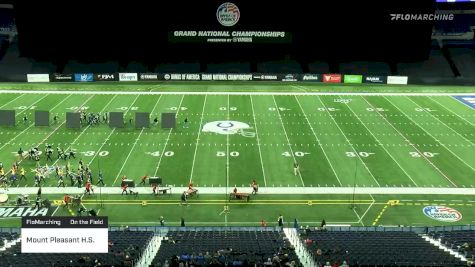 Mount Pleasant H.S. "FloMarching" at 2019 BOA Grand National Championships, pres. by Yamaha