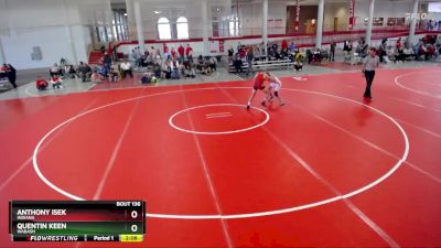 125 lbs 3rd Place Match - Quentin Keen, Wabash vs Anthony Isek, Indiana