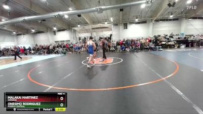 150 lbs Champ. Round 1 - Malakai Martinez, Horizon vs Onesimo Rodriguez, Pueblo Central