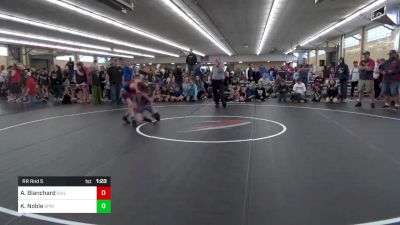 95 lbs Rr Rnd 5 - Alana Blanchard, Guilford vs Kandice Noble, Springville