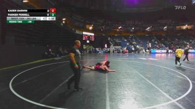 285 lbs Consi Of 16 #1 - Kaden Darwin, Little Rock vs Parker Ferrell, Virginia Tech