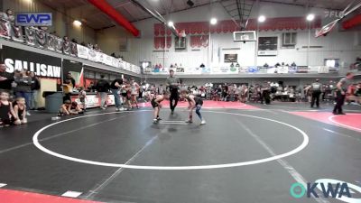 60-66 lbs Rr Rnd 1 - Uriah Bolin, Sallisaw Takedown Club vs Lincoln Taylor, Sallisaw Takedown Club