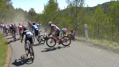 Huge Crash On Stage 13