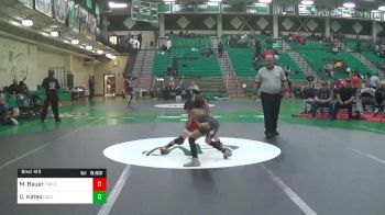 Match - Mason Bauer, The Wrestling Factory Of Cleveland vs DeMarco Kates, Colerain
