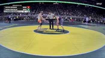 D4-165 lbs Champ. Round 1 - Devon Brigman, Hudson vs Jakub Tomyslak, Martin