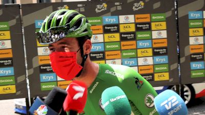 On-Site: Tour de France Peloton Celebrates Mark Cavendish's 34 Wins