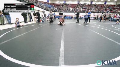 70 lbs Final - Boone Hayes, Weatherford Youth Wrestling vs Chase Daniel, SEO Wrestling Club