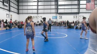85 lbs Round 1 (6 Team) - Brooks Plaford, NC LEGEND vs Elva Placencia-Foy, EASTERN CAROLINA WRESTLING ACADEMY