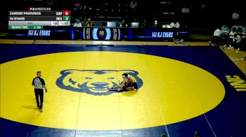 141 lbs KJ Evans, Northern Colorado vs Zander Phaturos, Campbell