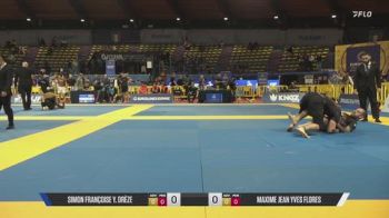 Simon Françoise Y. Drèze vs Maxime Jean Yves Flores 2026 IBJJF European NoGi