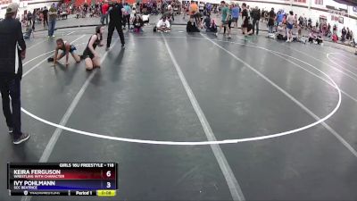 118 lbs Cons. Semi - Ivy Pohlmann, SCC Beatrice vs Keira Ferguson, Wrestling With Character