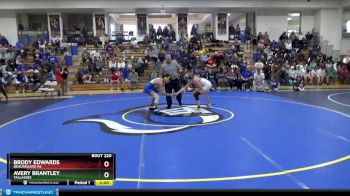 128 lbs Semifinal - Avery Brantley, Tallassee vs Brody Edwards, Beauregard HS