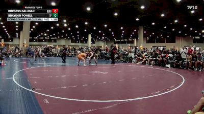 126 lbs Round 2 Champ & Wb (32 Team) - Burgess Galligan, Ground Zero WC vs Braydon Powell, The Factory Wrestling