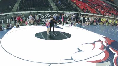140 lbs Destiny Finley, Montana Banditry HS Girls vs Clover Williams, Oklahoma 2 HS Girls