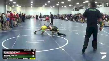 105 lbs Quarterfinal - Evan Stachewicz, U.P. Elite Wrestling vs Brody Ashley, Coloma WC