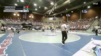 3A 132 lbs 3rd Place Match - Brevan Miller, Juab vs Gage Nielson, Canyon View