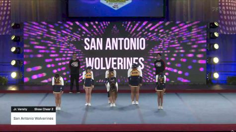 San Antonio Wolverines [2022 Jr. Varsity Show Cheer 2] 2022 Pop Warner National Cheer & Dance Championship