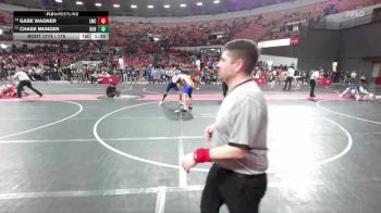 175 lbs Cons. Round 5 - Chase Munger, Hudson vs Gabe Wagner, Lancaster Wrestling Club