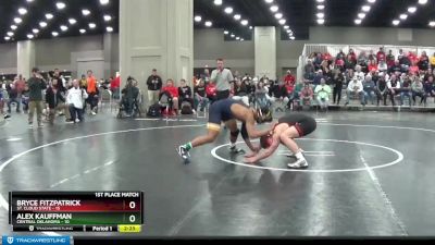 184 lbs Placement Matches (16 Team) - Alex Kauffman, Central Oklahoma vs Bryce Fitzpatrick, St. Cloud State