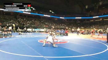 150 Class 1 lbs Quarterfinal - Damian Alkire, Butler vs Jackson Barnard, California