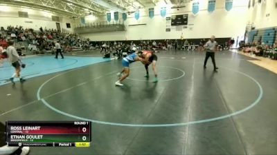 175 lbs Round 1 (3 Team) - Ethan Goulet, Broomfield vs Ross Leinart, Central