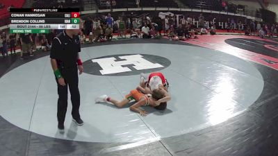 86 lbs Quarters - Conan Hannegan, California vs Brendon Collins, Idaho