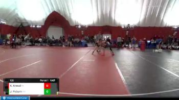 106 lbs Round 3 (4 Team) - Kruz Kresal, Mille Lacs vs Johnny Pyburn, Wisconsin Rapids