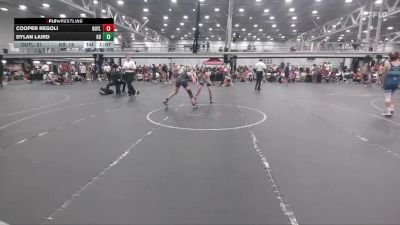 105 lbs Round 2 (10 Team) - Dylan Laird, Kraken Black vs Cooper Regoli, Outlaws MS