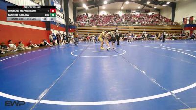 144 lbs Consi Of 8 #2 - Thomas McPherson, Tulsa Union vs Tanner Barlow, Mcalester HS