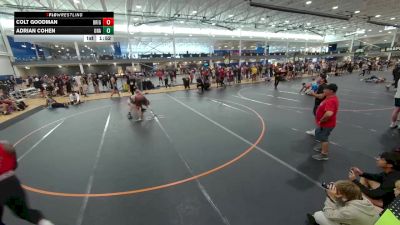 132 lbs Cons. Round 5 - Colt Goodman, Unattached vs Adrian Cohen, Unattached