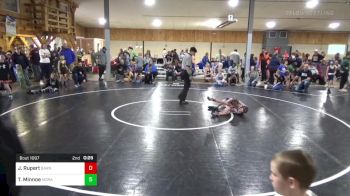 5th Place - Jaxson Rupert, Barnesville vs Tate Minnoe, Moravia