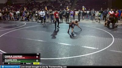 67 lbs Champ. Round 1 - Randen Rita, Bennett Wrestling Club vs Charlie Zagorski, Pikes Peak Warriors Wrestling