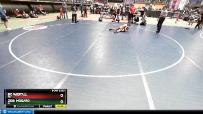 93 lbs Cons. Semi - Zion Mogard, IA vs Bo Westall, MN