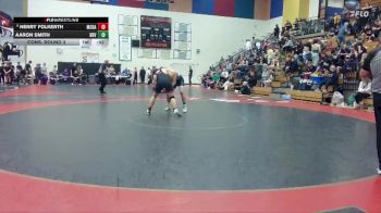215 lbs Cons. Round 3 - Aaron Smith, Hood River Valley vs Henry Folkerth, McDaniel