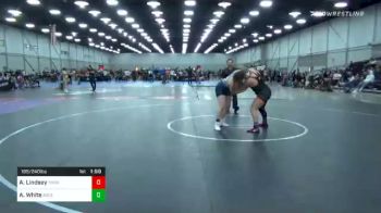 185 lbs Prelims - Addyson Lindsey, Team Oklahoma vs Alivia White, Ascend Wrestling Academy